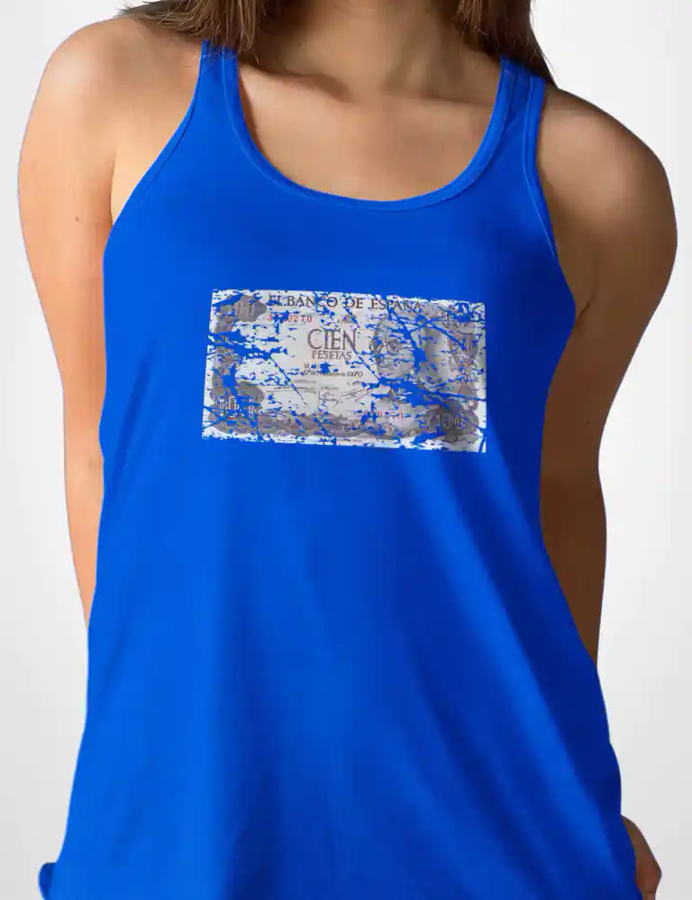 Camiseta Tirantes 100 Pesetas