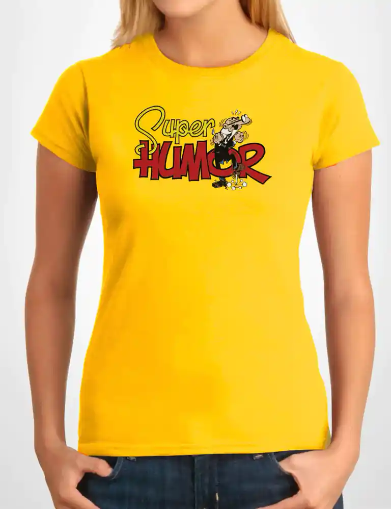 Camiseta Chica Super Humor