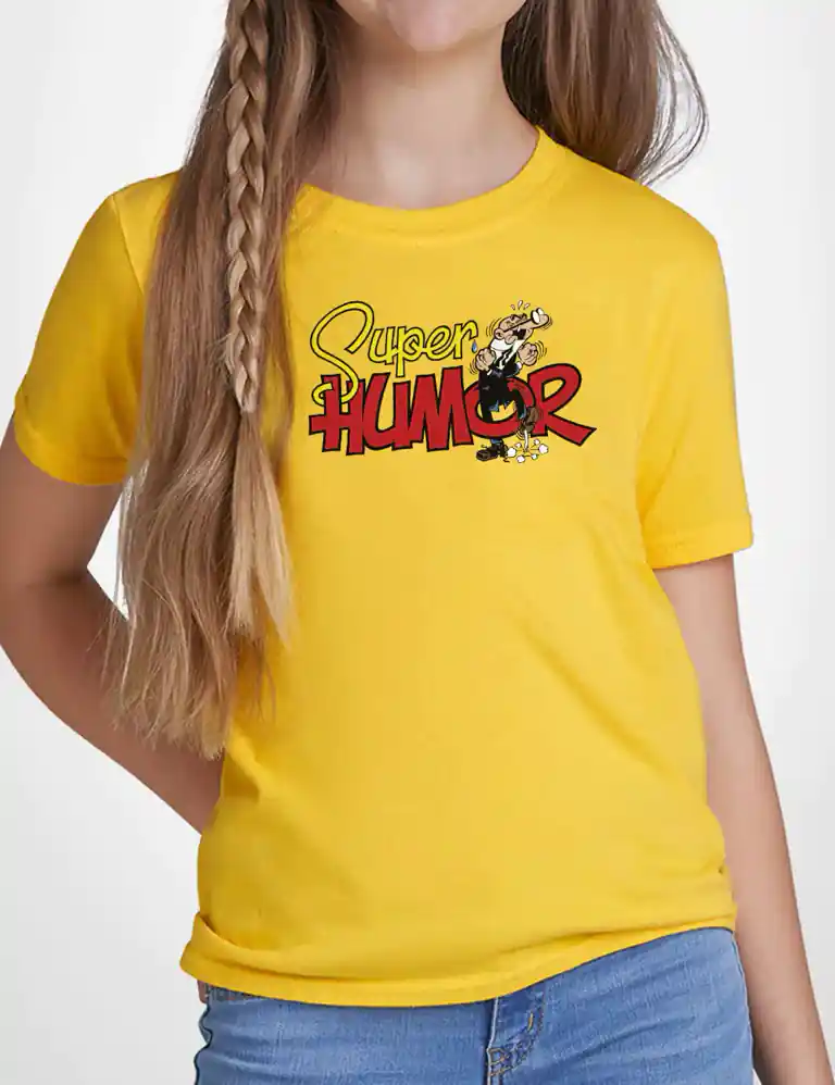 Camiseta Niño Super Humor