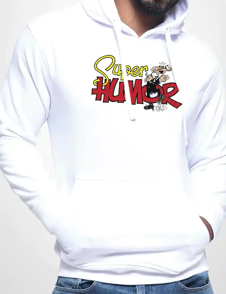 Sudadera Capucha Super Humor