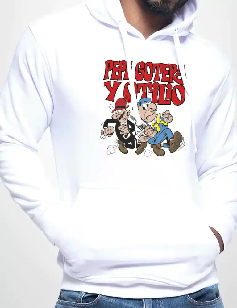 Sudadera Capucha Pepe Gotera Y Otilio