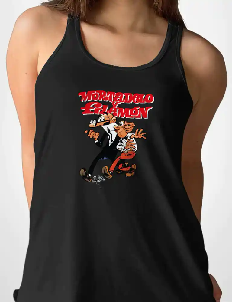 Camiseta Tirantes Mortadelo Y Filemon 2