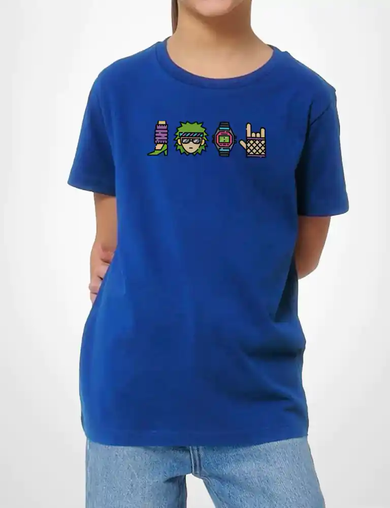 Camiseta Niño Moda 80