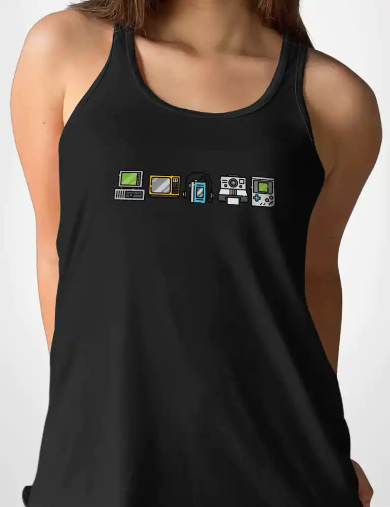 Camiseta Tirantes Electro 80