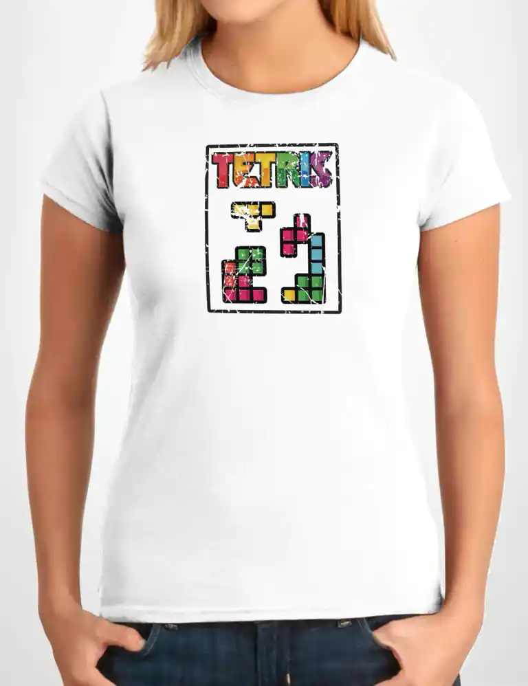 Camiseta Chica Tetris