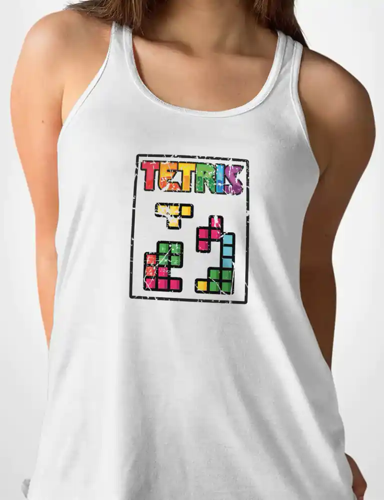 Camiseta Tirantes Tetris
