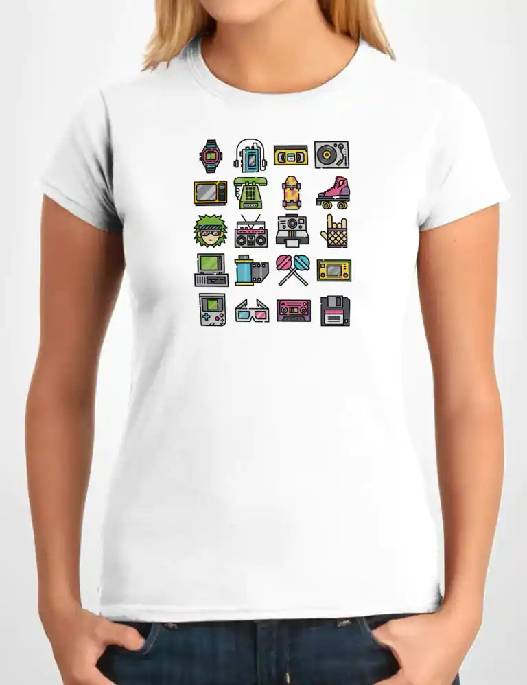 Camiseta Chica Todo 80