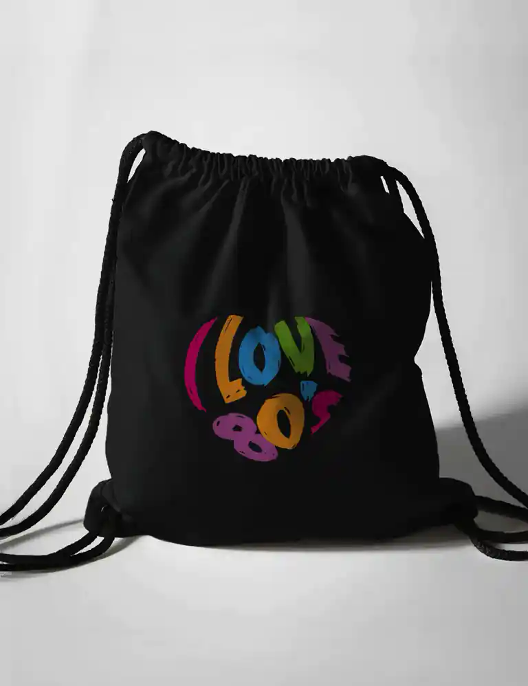 Bolsa Mochila I Love 80
