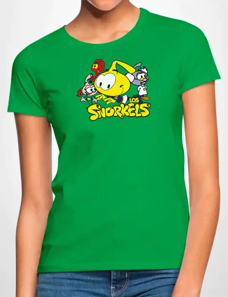 Camiseta Chica Los-snorkels