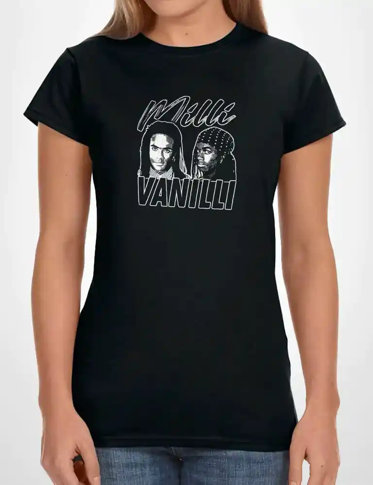 Camiseta Chica Milli Vanilli