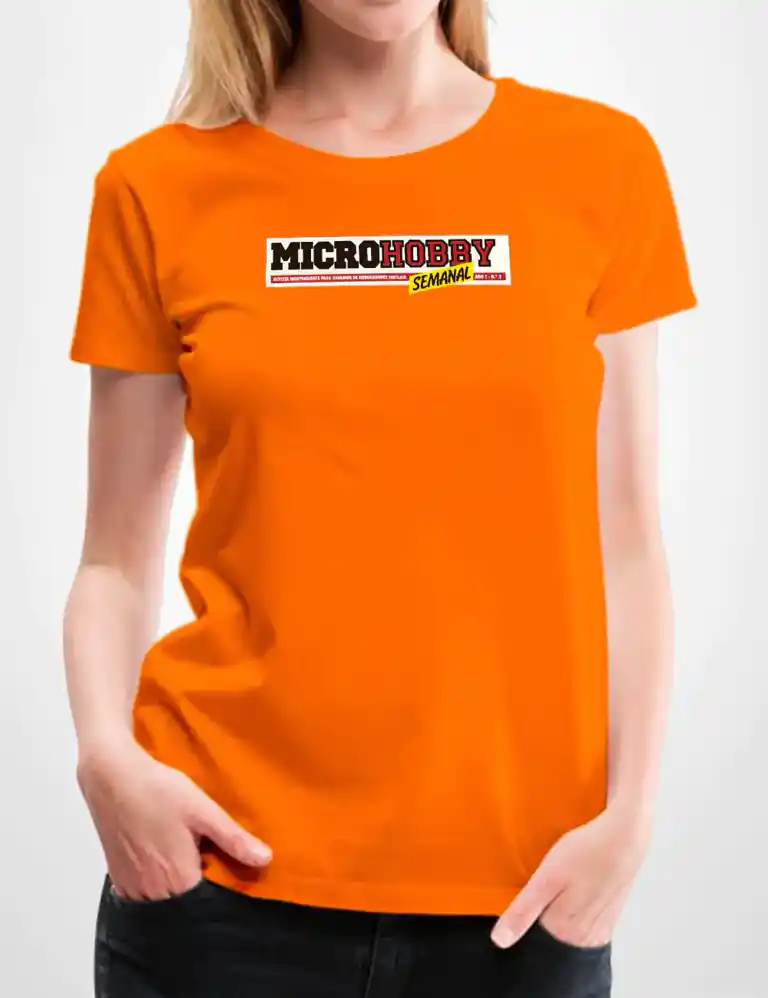 Camiseta Chica Microhobby
