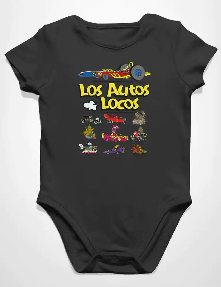 Body Bebé Los Autos Locos