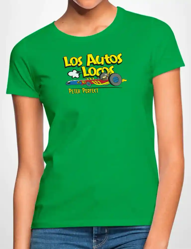 Camiseta Chica Los Autos Locos Peter