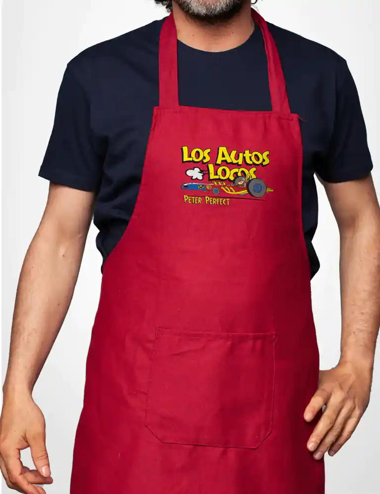 Delantal Los Autos Locos Peter