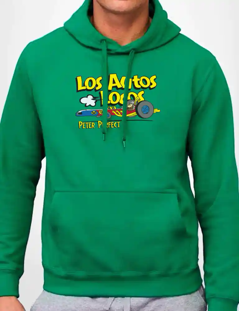 Sudadera Capucha Los Autos Locos Peter