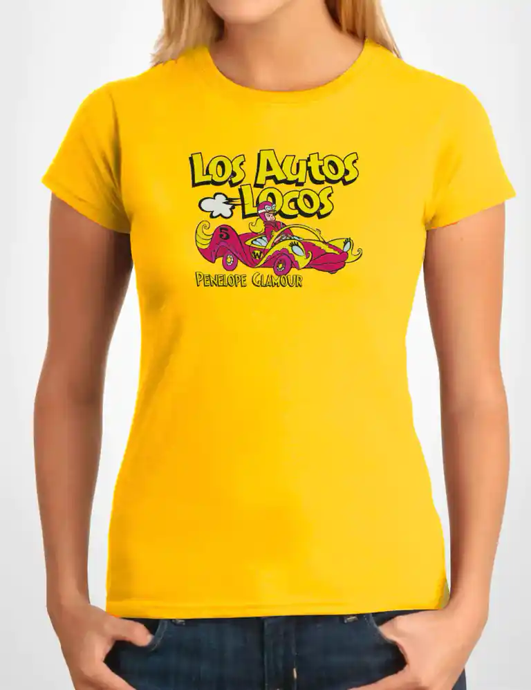 Camiseta Chica Los Autos Locos Penelope