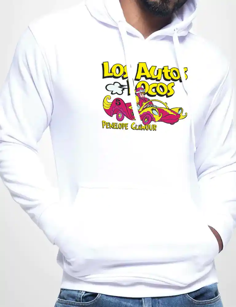 Sudadera Capucha Los Autos Locos Penelope