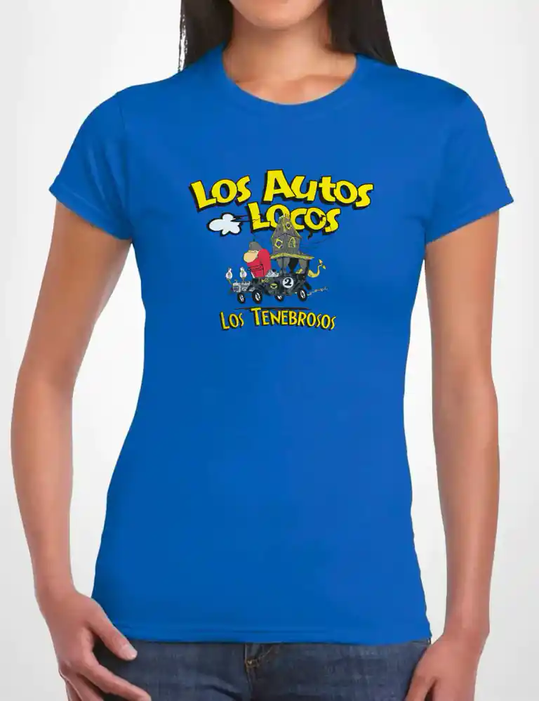 Camiseta Chica Los Autos Locos Tenebro