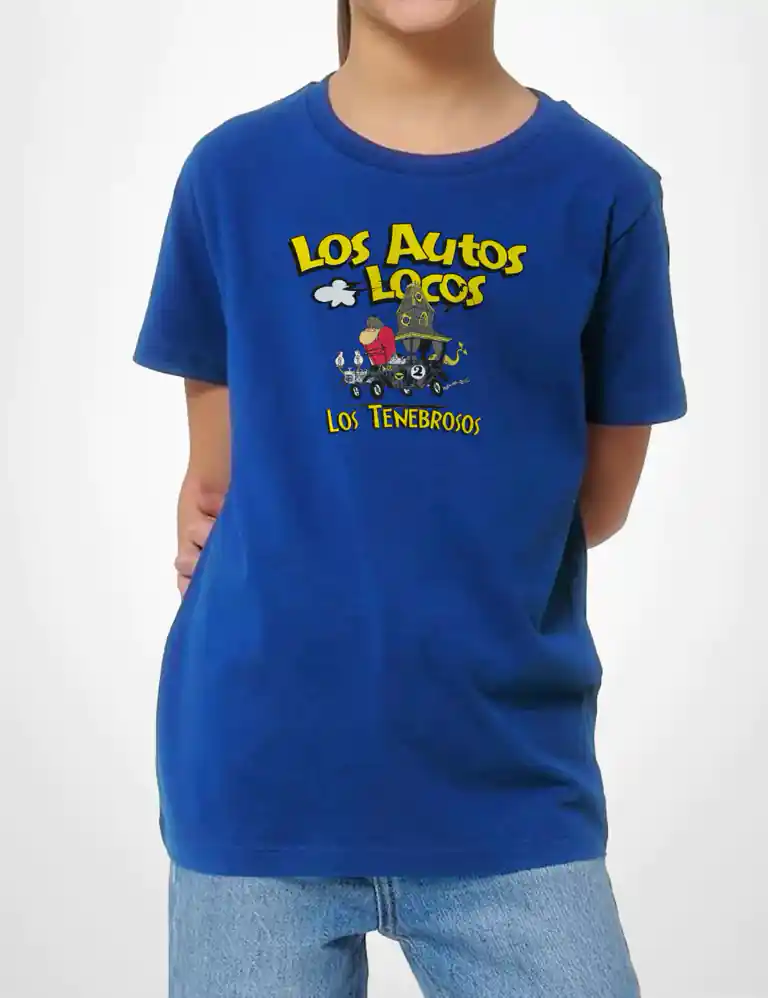 Camiseta Niño Los Autos Locos Tenebro