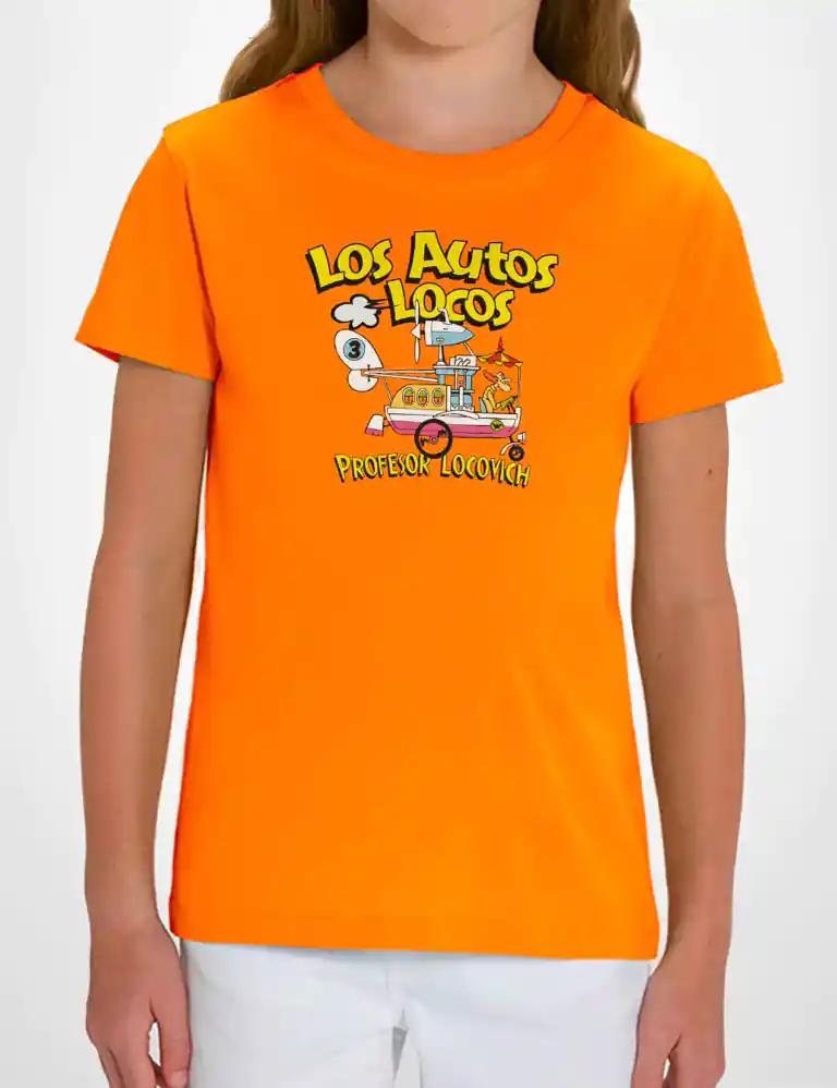 Camiseta Niño Los Autos Locos Locovich
