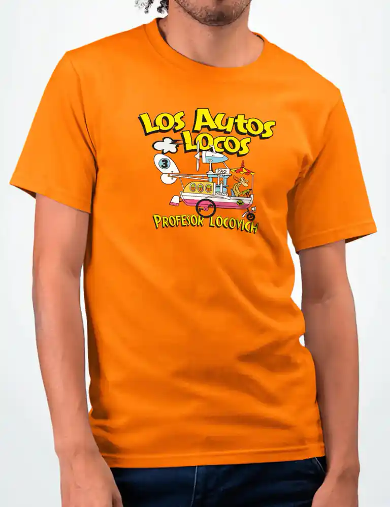 Camiseta Los Autos Locos Locovich