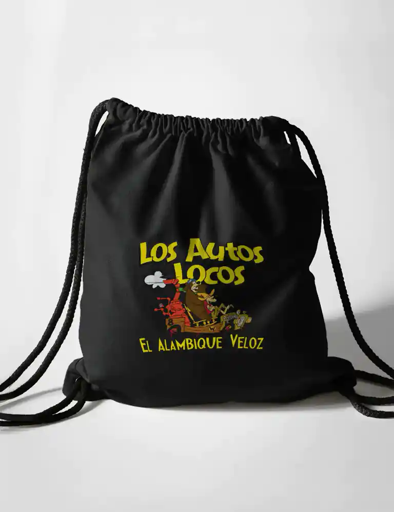 Bolsa Mochila Los Autos Locos Alambique