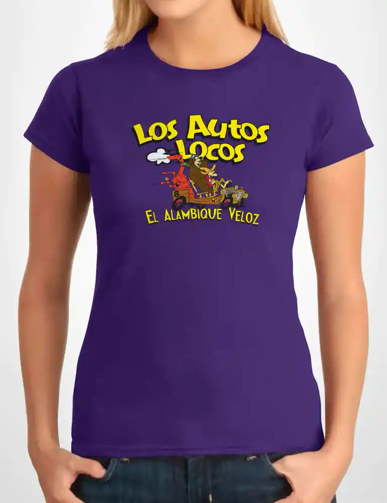 Camiseta Chica Los Autos Locos Alambique