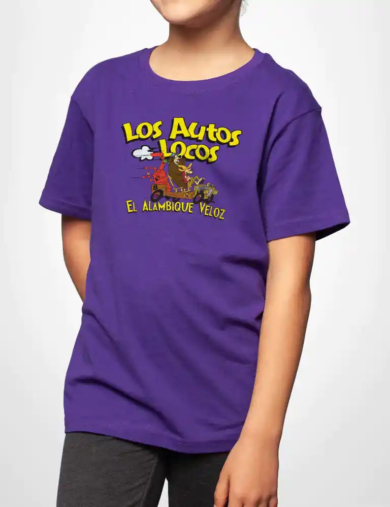 Camiseta Niño Los Autos Locos Alambique