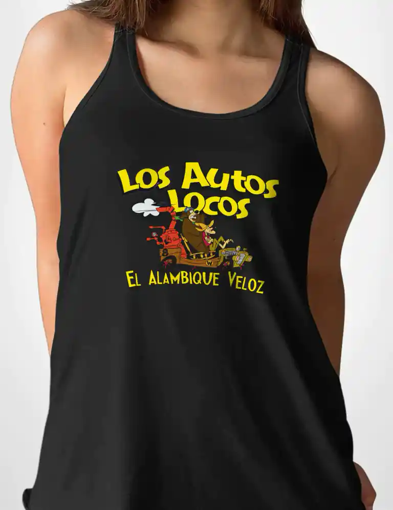 Camiseta Tirantes Los Autos Locos Alambique
