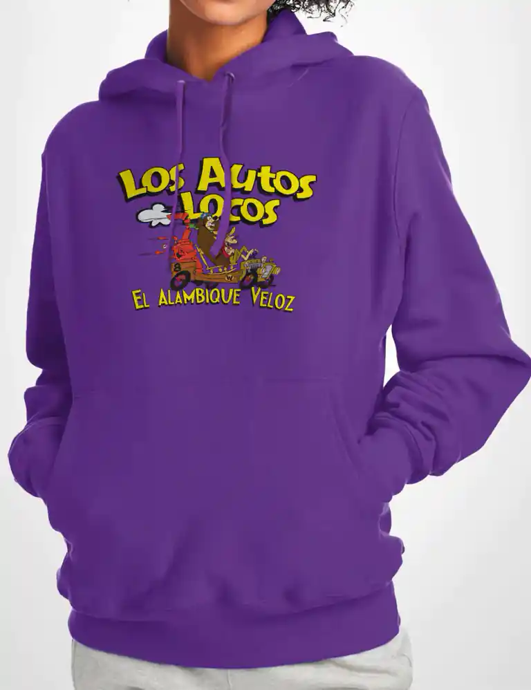 Sudadera Capucha Los Autos Locos Alambique