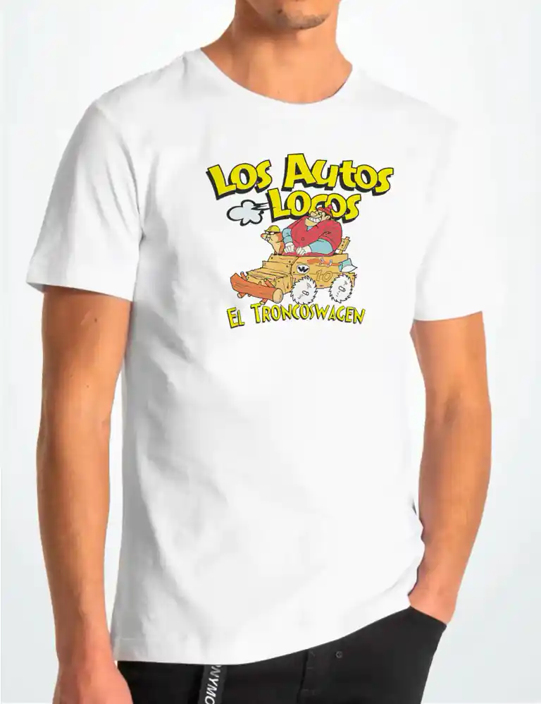 Camiseta Los Autos Locos Troncos