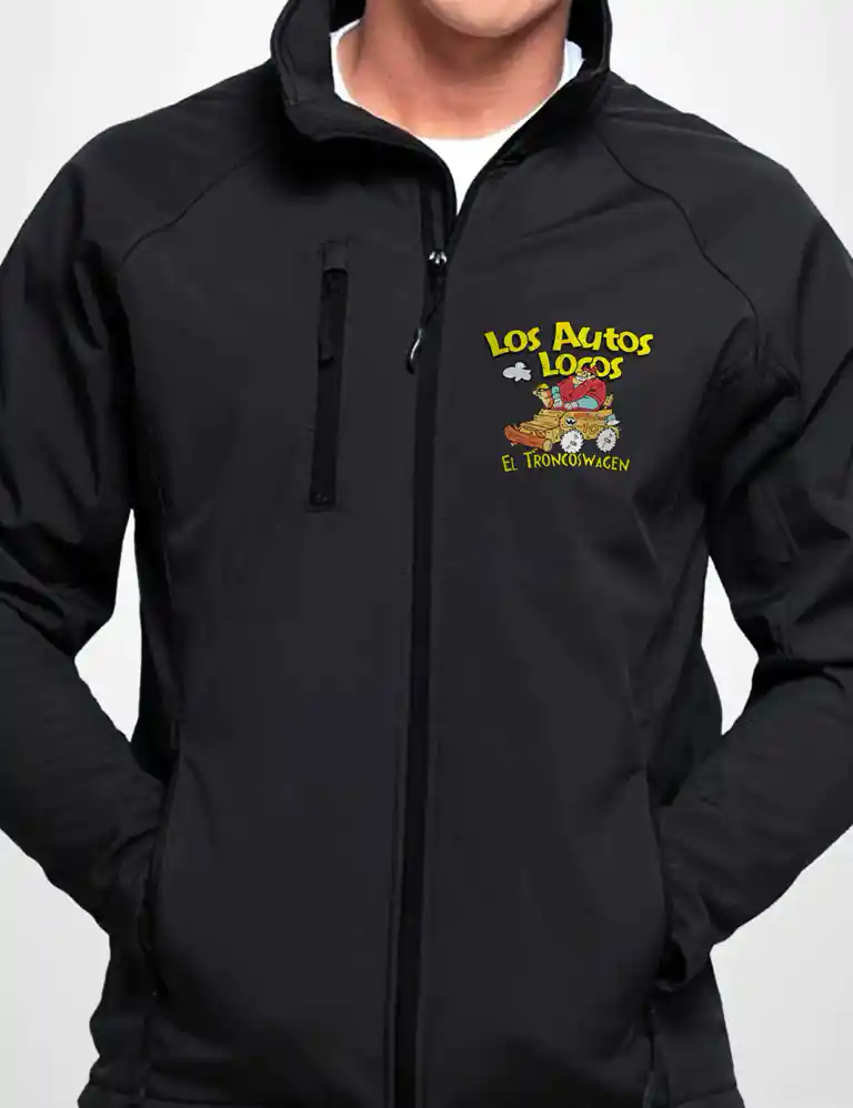 Chaqueta Softshell Los Autos Locos Troncos