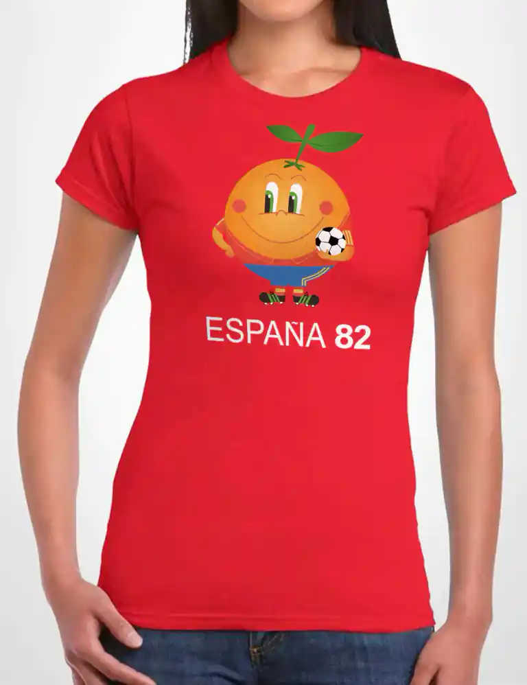 Camiseta Chica Naranjito 82