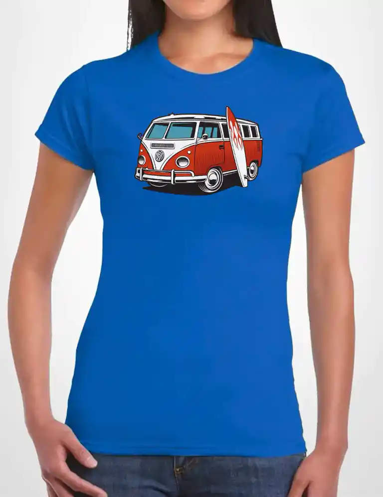 Camiseta Chica Vw Bulli
