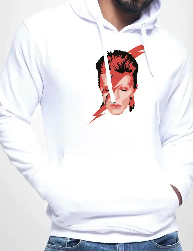 Sudadera Capucha David Bowie