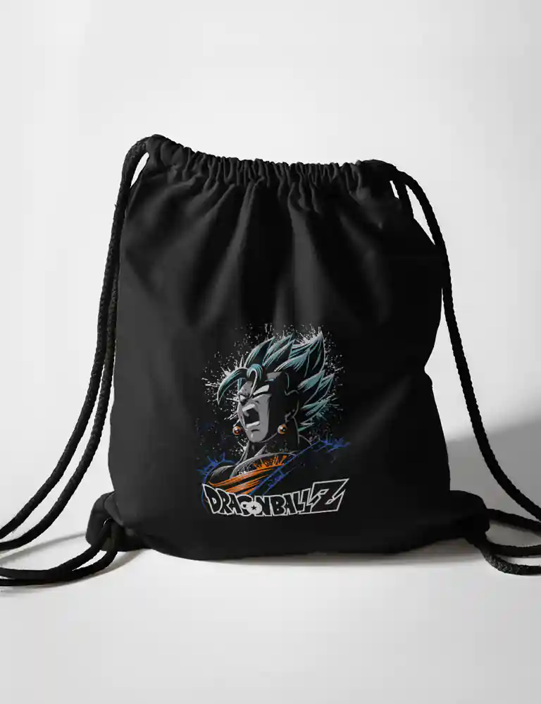 347 DRAGON BALL 4 BOLSA MOCHILA NEGRO A