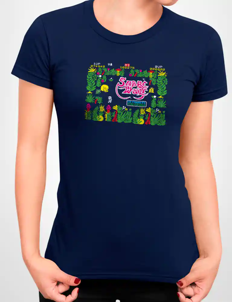 349 SABRE CAMISETA CHICA MARINO A