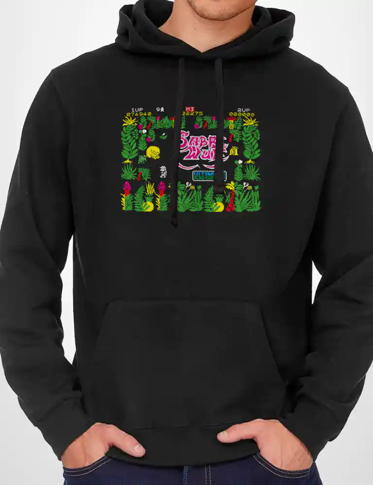 349 SABRE SUDADERA CAPUCHA NEGRO A