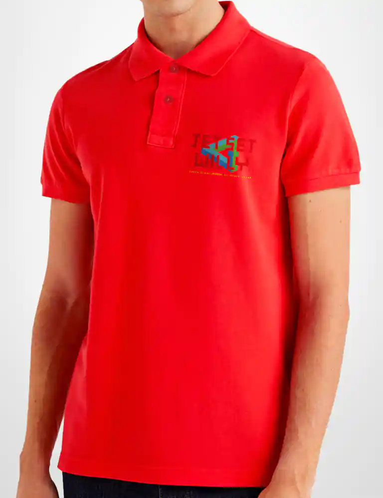 350 JETSET WILLY POLO ROJO B