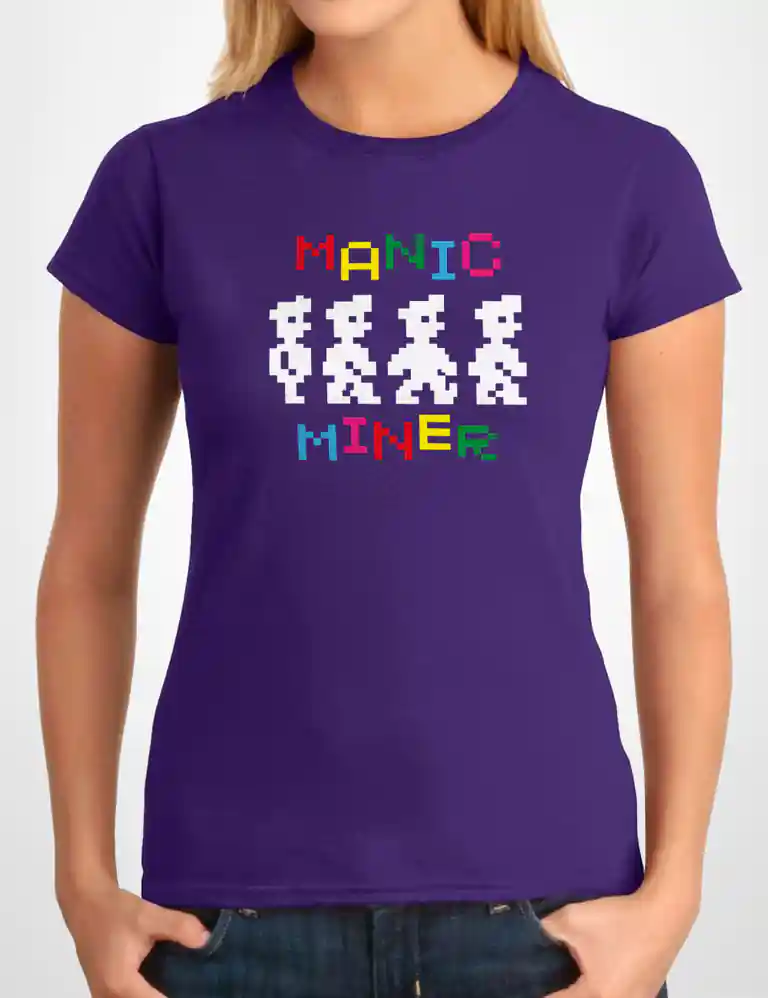 351 MANIC CAMISETA CHICA MORADO A