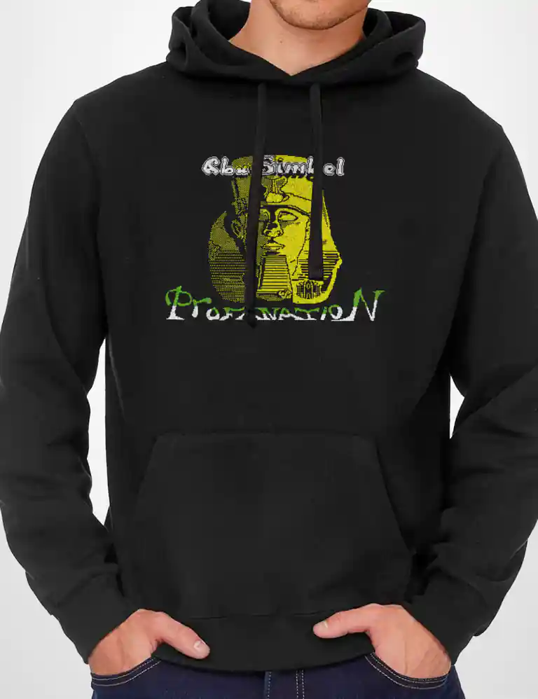 352 PROFANATION SUDADERA CAPUCHA NEGRO A
