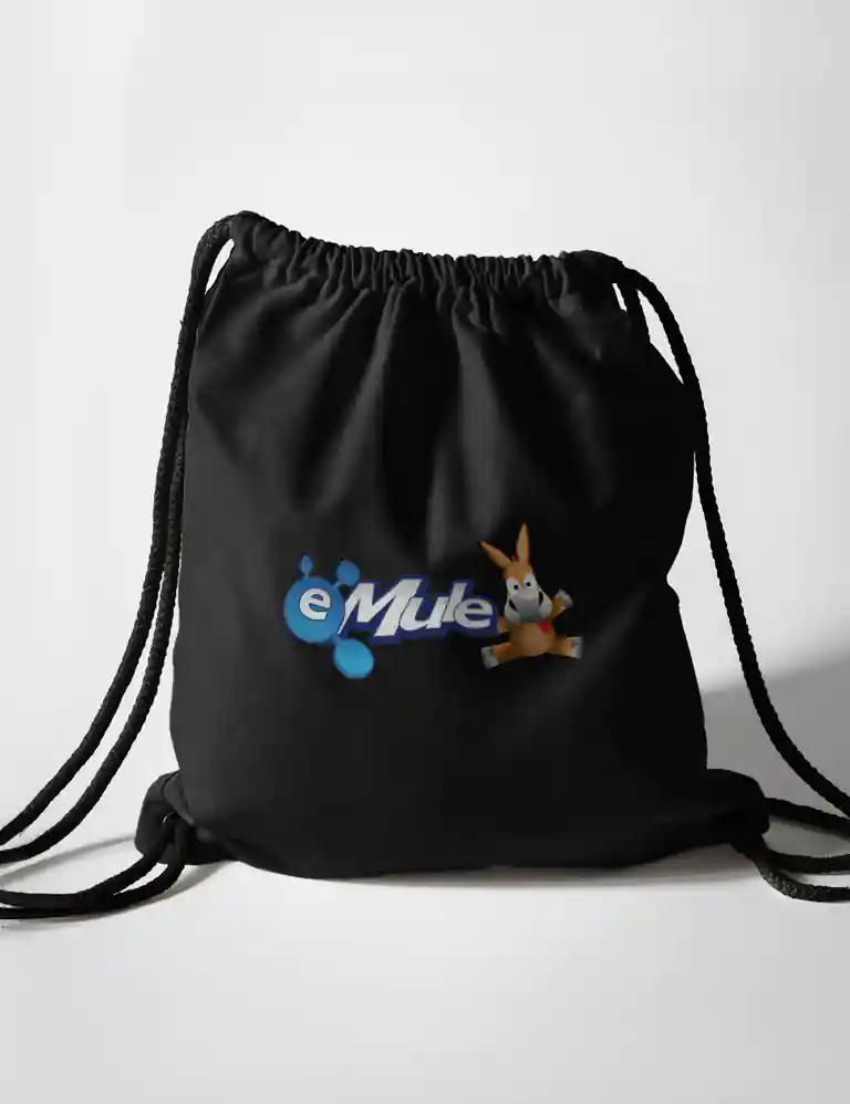 353 EMULE BOLSA MOCHILA NEGRO A