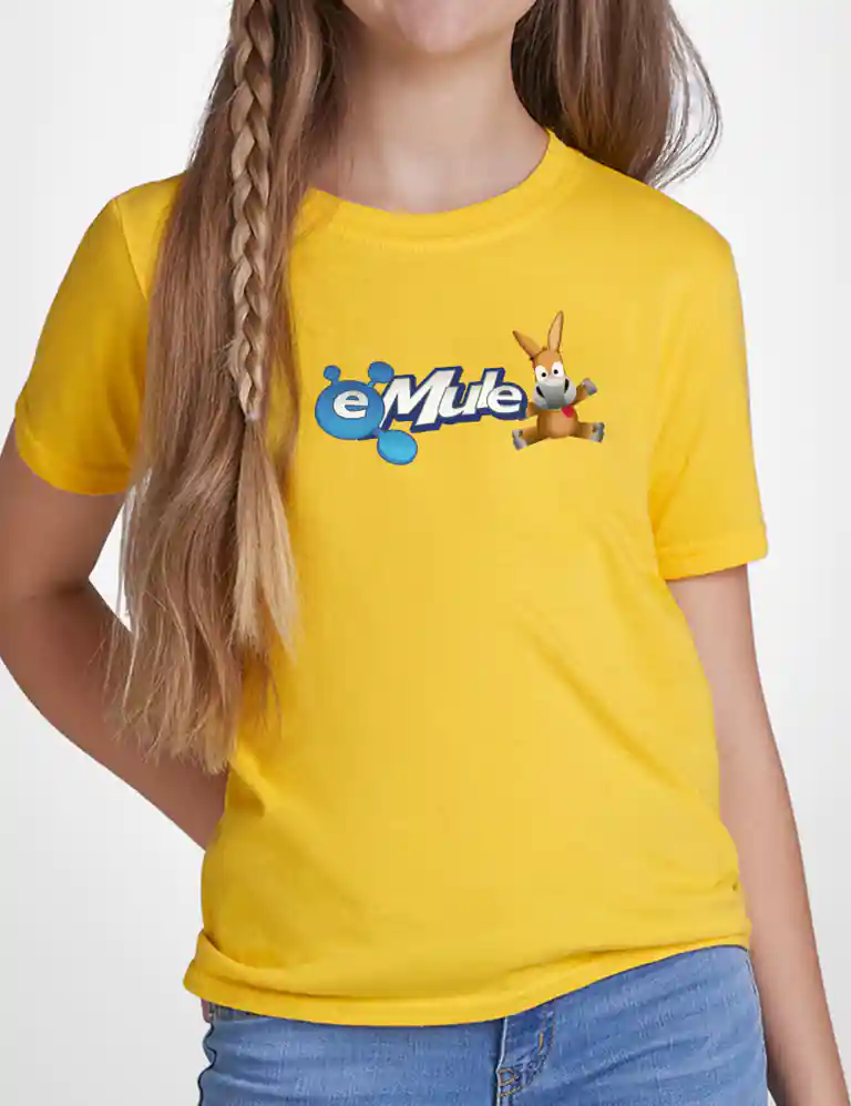 353 EMULE CAMISETA NINO AMARILLO B