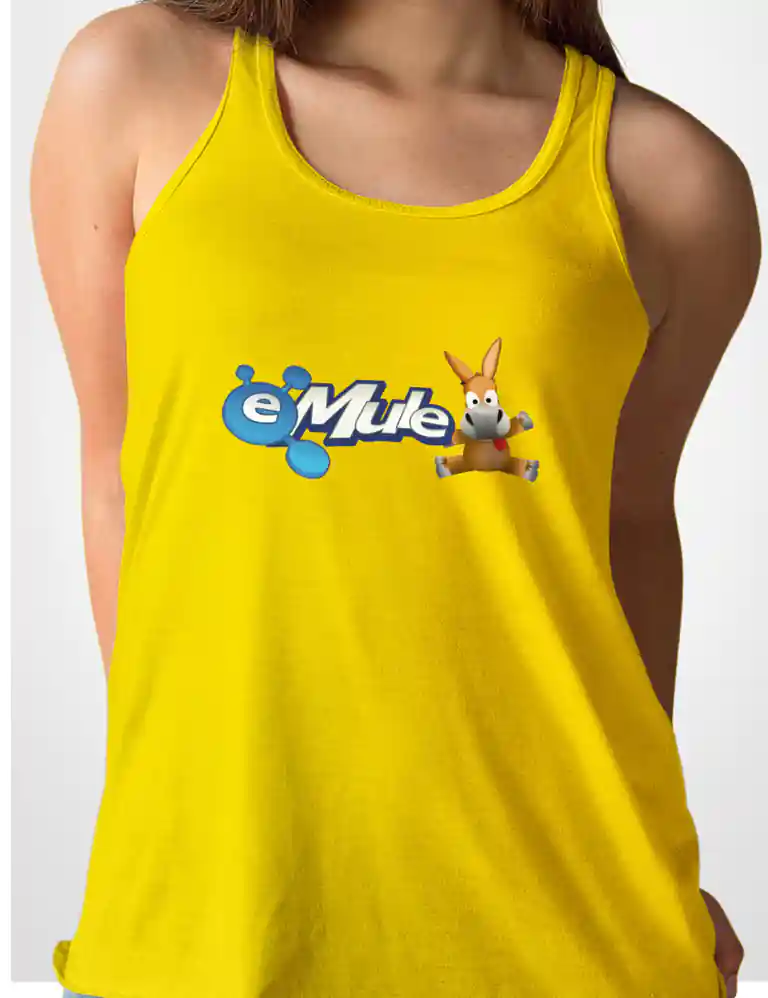 353 EMULE CAMISETA TIRANTES AMARILLO A