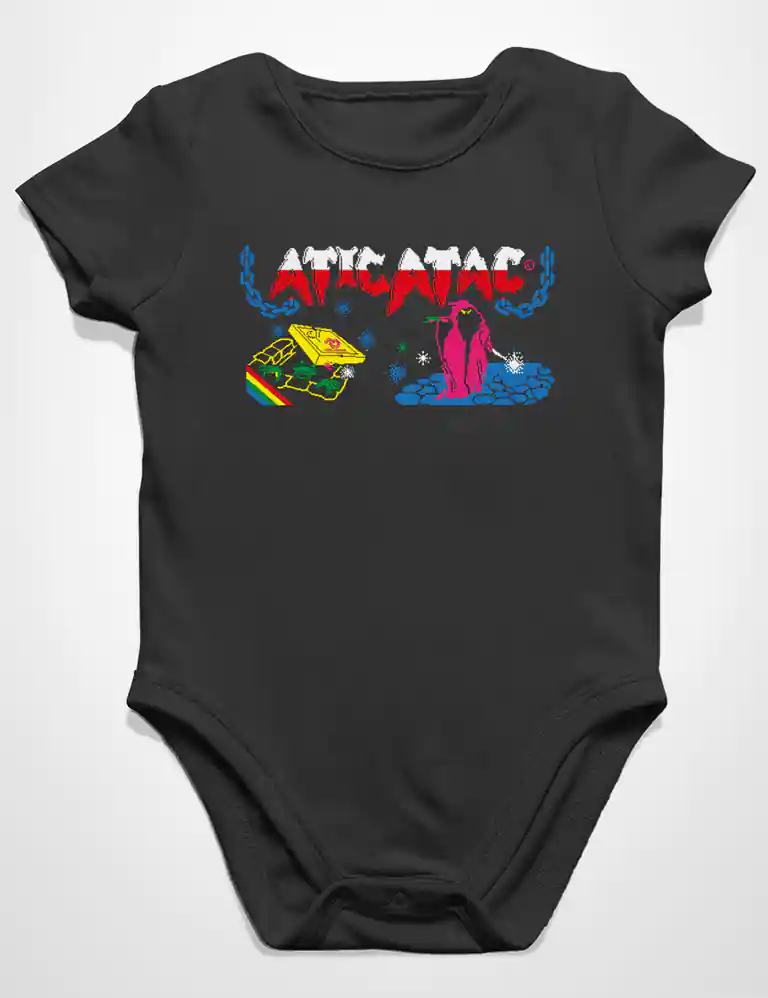 354 ATICATAC BODY BEBE NEGRO A