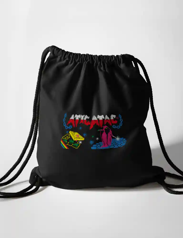 354 ATICATAC BOLSA MOCHILA NEGRO A