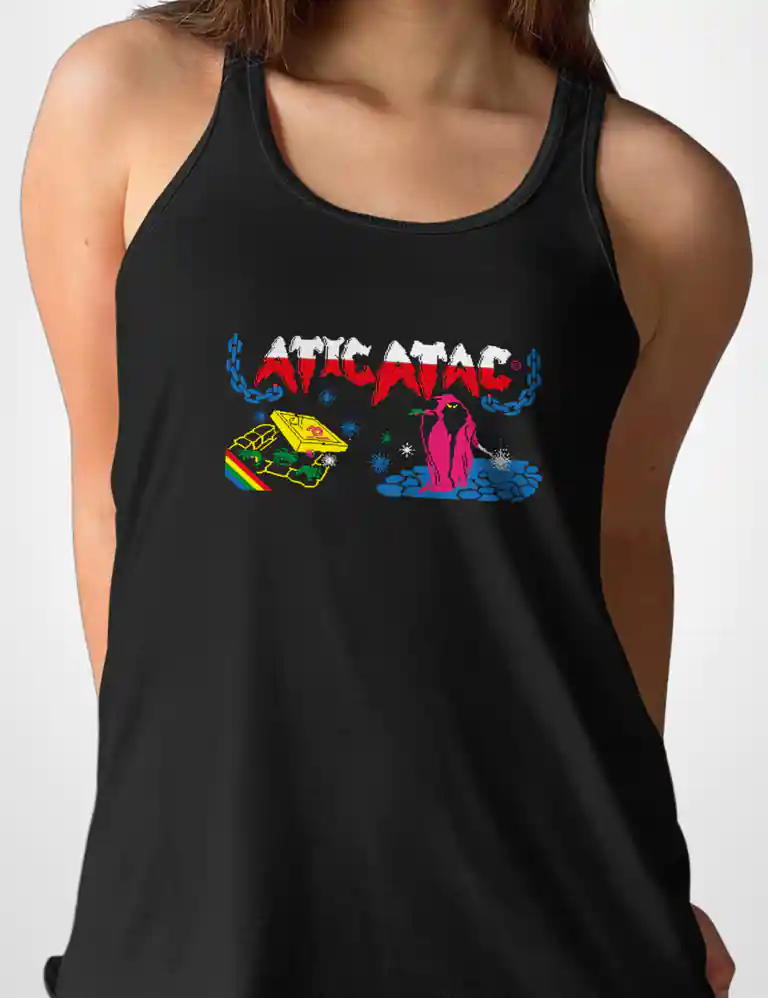 354 ATICATAC CAMISETA TIRANTES NEGRO A