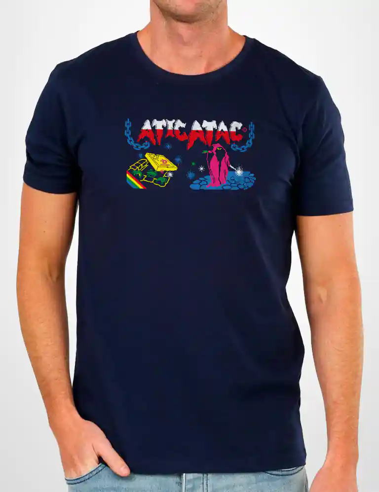354 ATICATAC CAMISETA UNISEX MARINO A