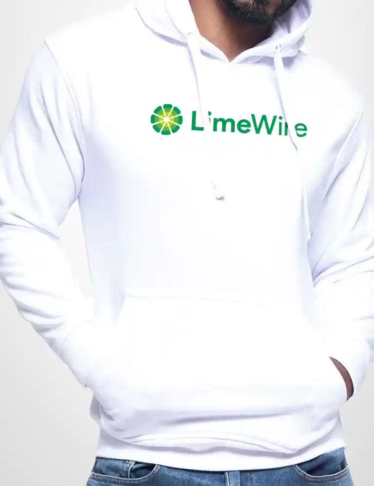 355 LIMEWIRE SUDADERA CAPUCHA BLANCO A