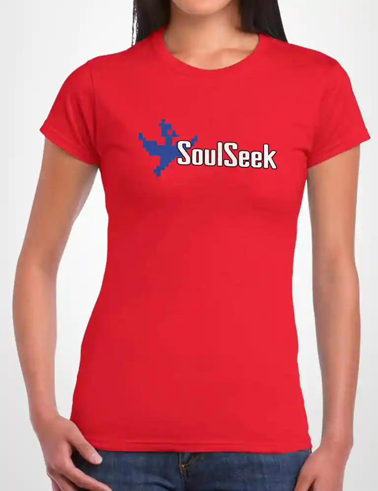 356 SOULSEEK CAMISETA CHICA ROJO A